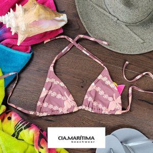 Cia. Marítima Floral Bikini Top